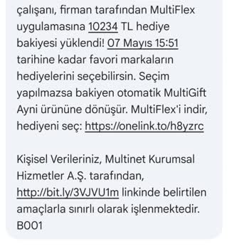 Multinet Bakiye Yüklemesi Hesapta Görünmüyor