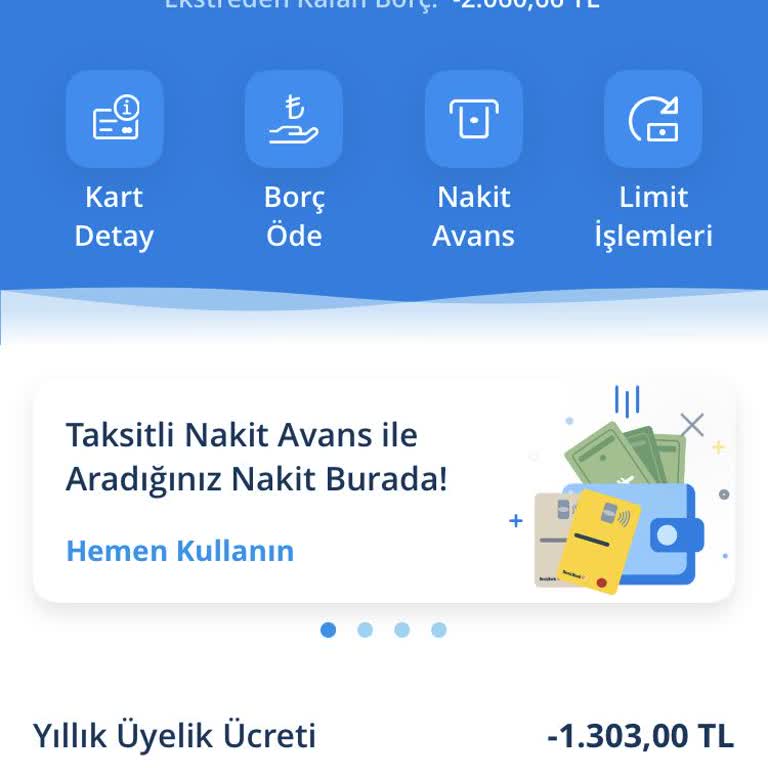 Bilgim Dışında Kesilen 1.303 TL Kart Aidatı İçin İade Talebi