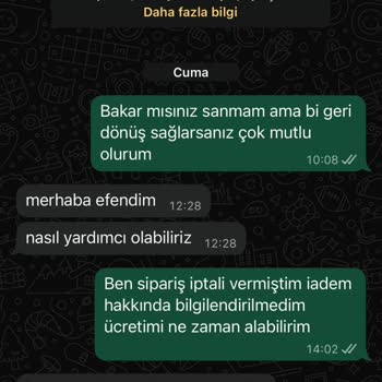 Yanıltıcı Stok Bilgisi Ve Geri Ödeme Sorunu