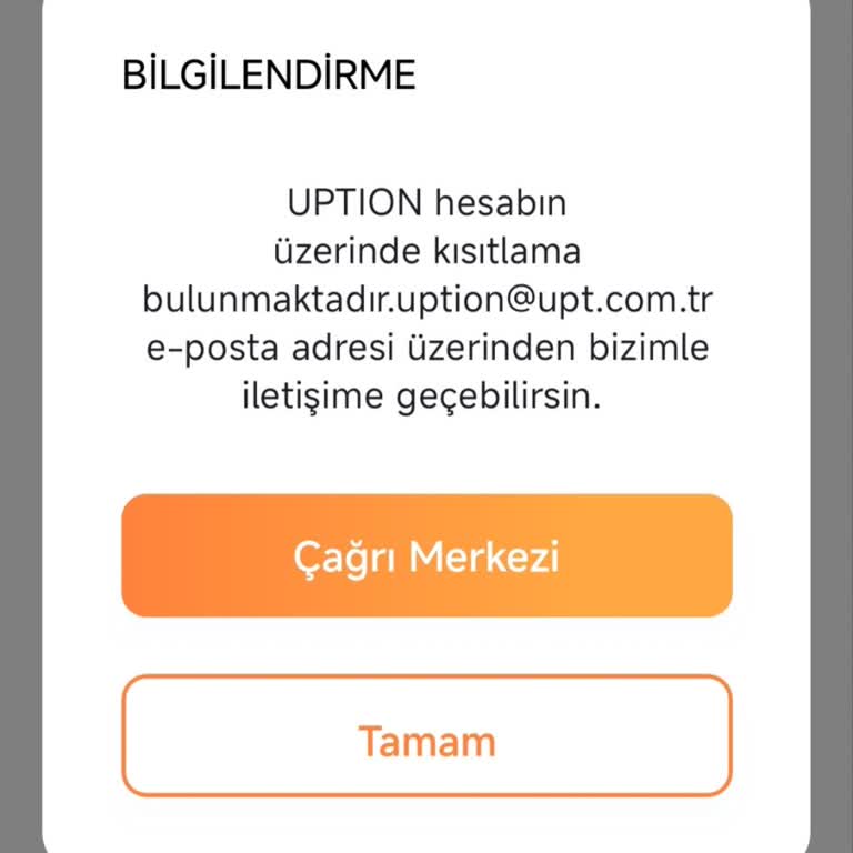 Uption Bireysel Hesabımda 11.450 TL’ye Erişememe Sorunu