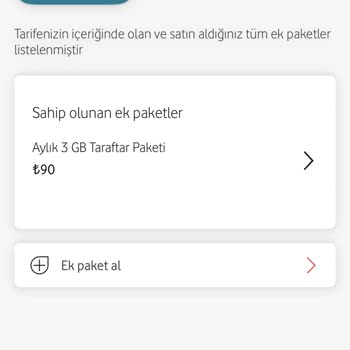 Vodafone Taraftar Paketi İptal Edilemiyor Ve Sürekli Kesinti Yapılıyor