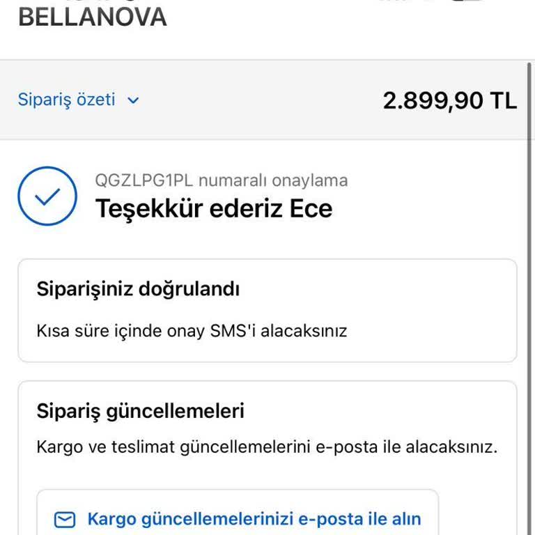 Özel Günüm İçin Siparişim Gelmedi, Hızlı Kargo Ya Da İade Talep Ediyorum