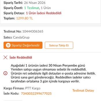 Kabul Edilemez İade Reddi Ve Leke İddiası