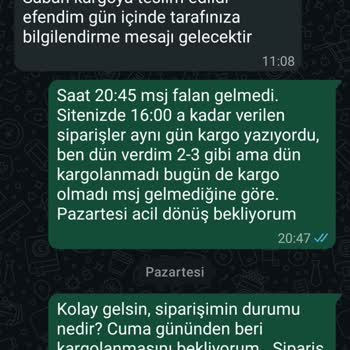 Ödenen 4.910 TL İçin Ürün Gönderilmedi Ve İade Talebi