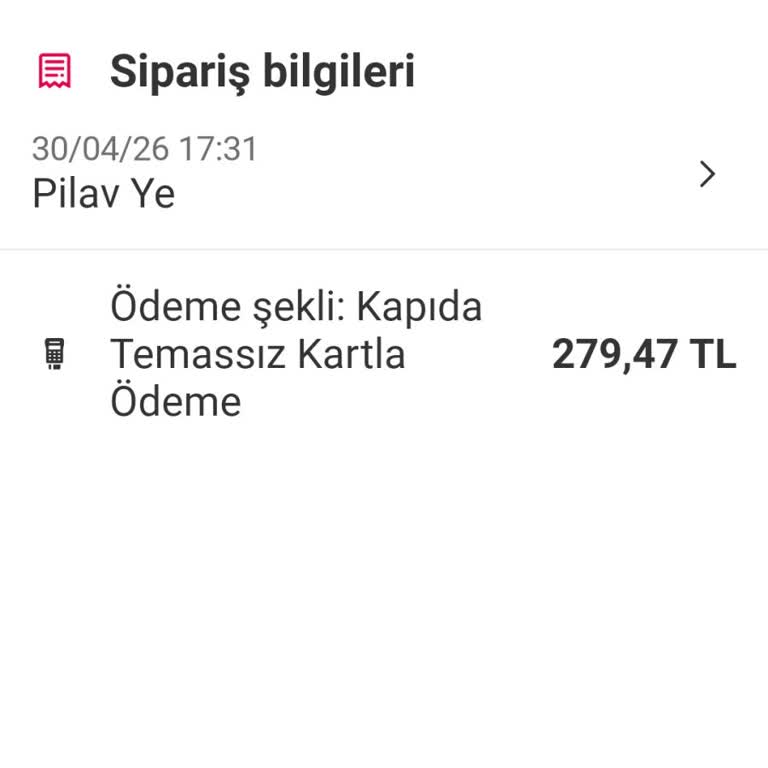 Ödenmiş Siparişte Çifte Ödeme İsteği Ve İptal