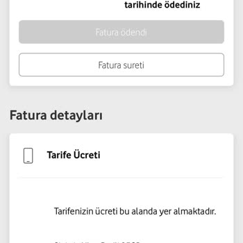 Vodafone Taahhüt Yenileme Ücretindeki Aşırı Zam İçin Adil İndirim Talebi