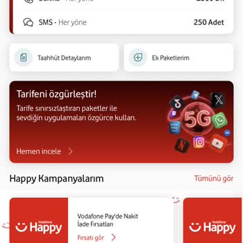 Vodafone Taahhüt Yenileme Ücretindeki Aşırı Zam İçin Adil İndirim Talebi