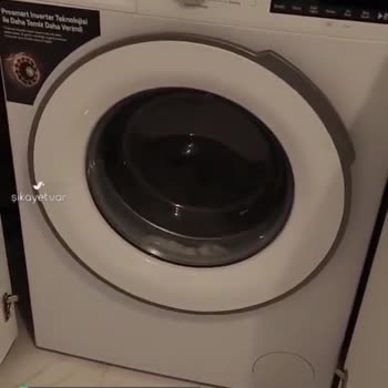 Arçelik Çamaşır Makinesi Ses Ve Gürültü, Yer Sallanıyor Resmen!