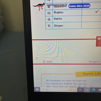 Kanguru Okulları Online Sınavda Sınıf İbresi Hatası ve Cevapların Yanlış Değerlendirilmesi