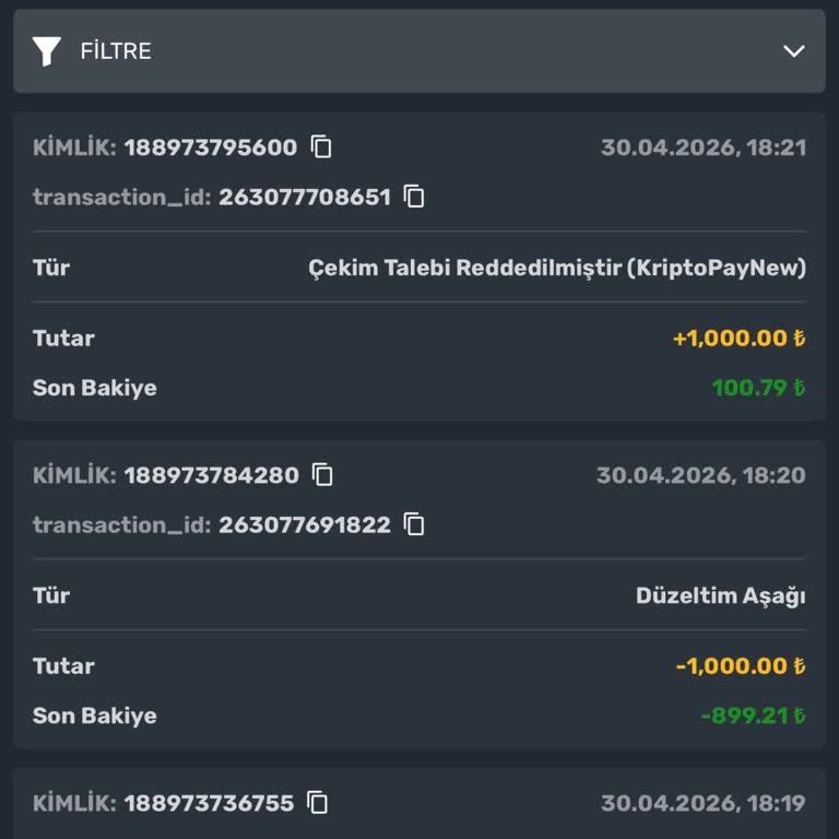 Betcio Hesabımda Haksız Fraud Suçlaması ve Silinen 1.000 TL Bakiyesi