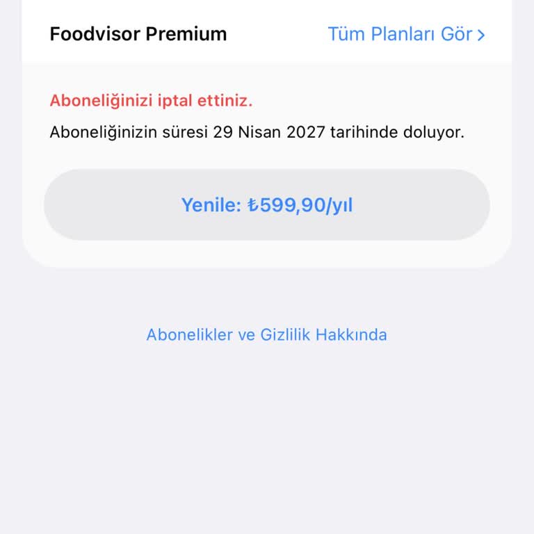 App Store’da İndirme Engellendi, İptal Edilen Foodvisor Aboneliği Hâlâ Aktif