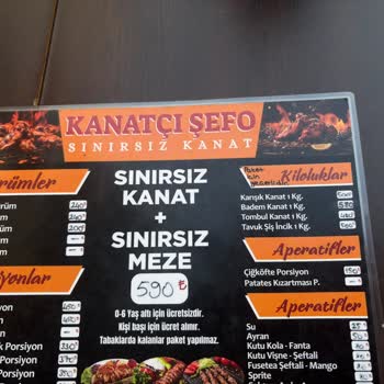 Kanatçı Şefo Sipariş Verme Tutarsızlığı