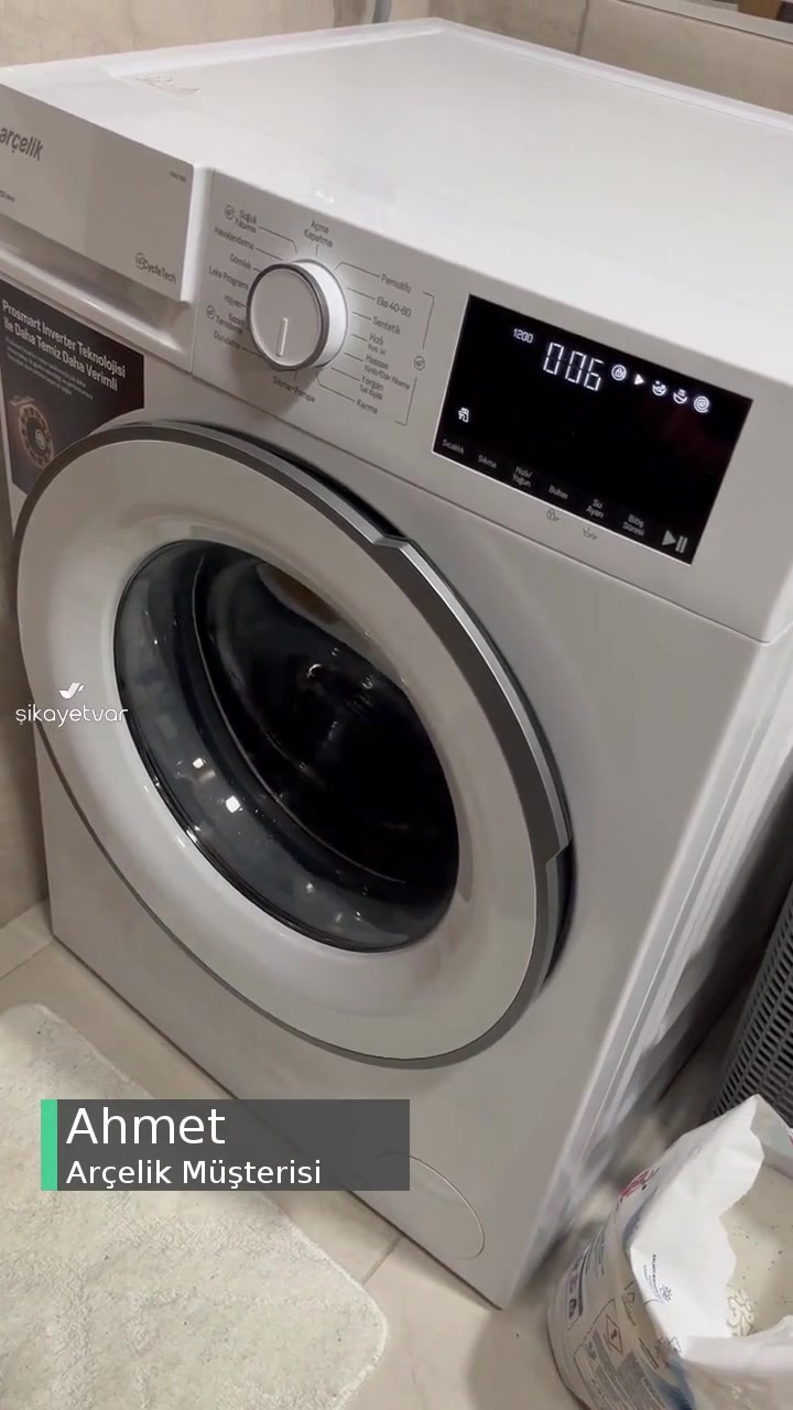 Arçelik Çamaşır Makinemiz Normal Çalışıyor Diyor Ama Asla Değil... videonun kapak resmi