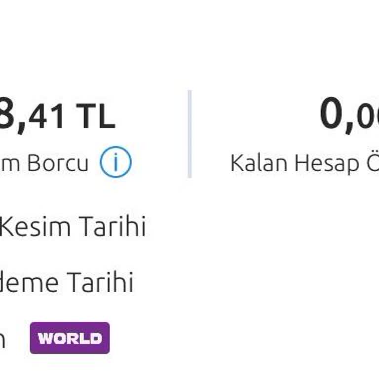 Yüksek Harcamama Rağmen World Puanım Neden Düşük?