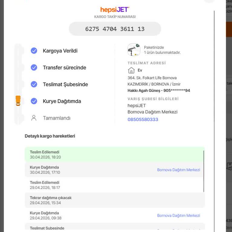 Hepsijet’in Sürekli Bahane Üretmesi Ve Teslim Edilemeyen Kargo