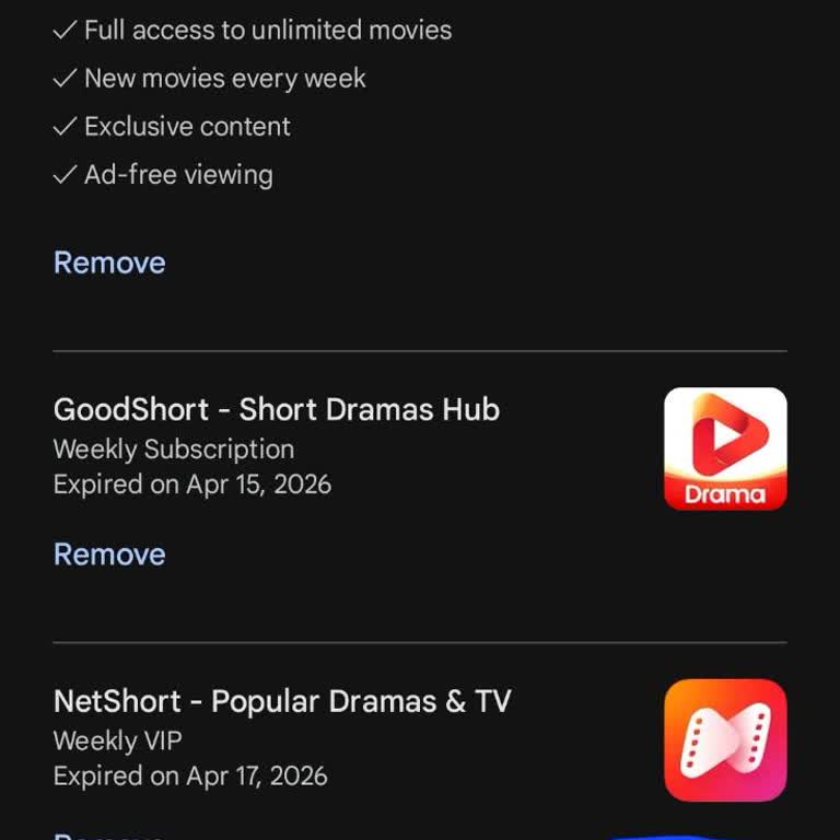 ShortMax Weekly Pass Pro Charged After Google Play Cancellation