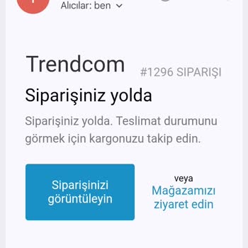 Trendcom'dan Sipariş Gecikmesi Ve Cevapsızlık Şikayeti