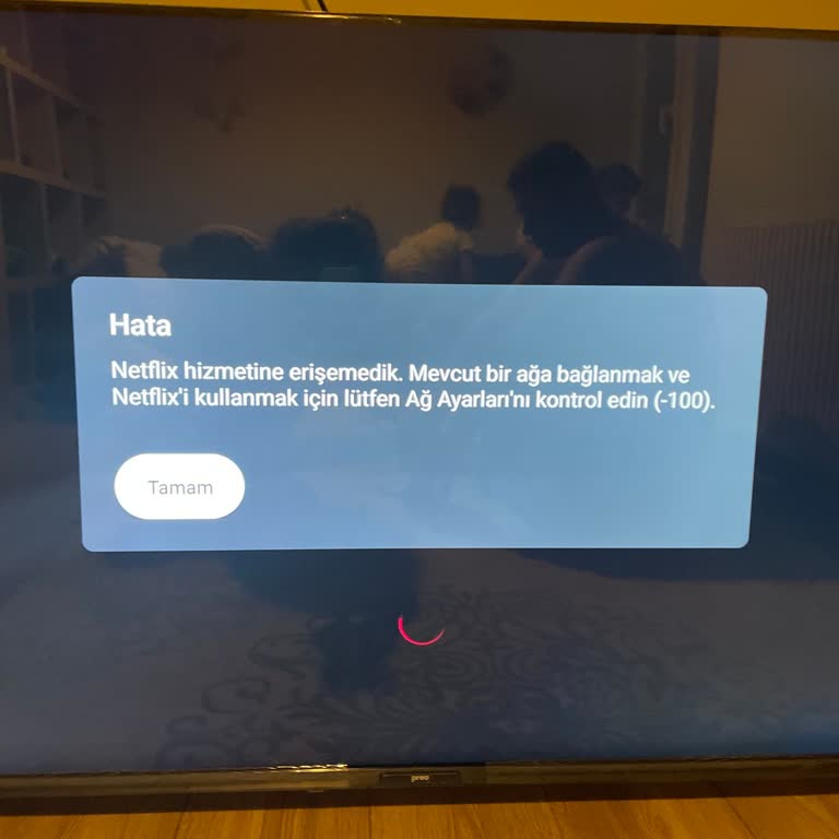 Preo 55 İnç TV’de Akıllı Uygulamalara Bağlantı Hatası