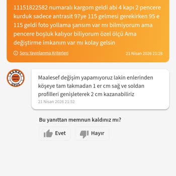Yanlış Ölçülü Sineklik Ve Satıcının Kişisel Numaradan Trendyol Gibi Davranması Üzerine İade Talebi