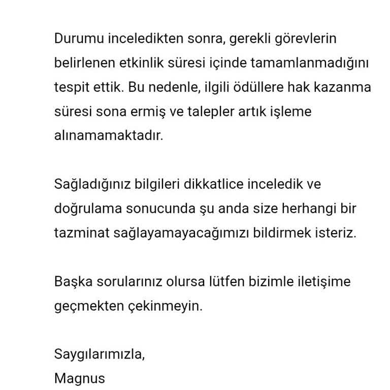 Temu Uygulamasında Ödül Alımında Teknik Hata ve Müşteri Hizmetleri Oyalaması