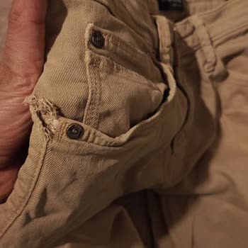 Martin Model Kot Pantolonlarda Cep Yırtılması Ve Hemen Değişim İsteği