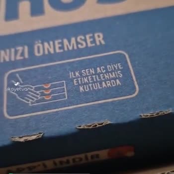 Domino's Pizza Etiket Konulmuyor