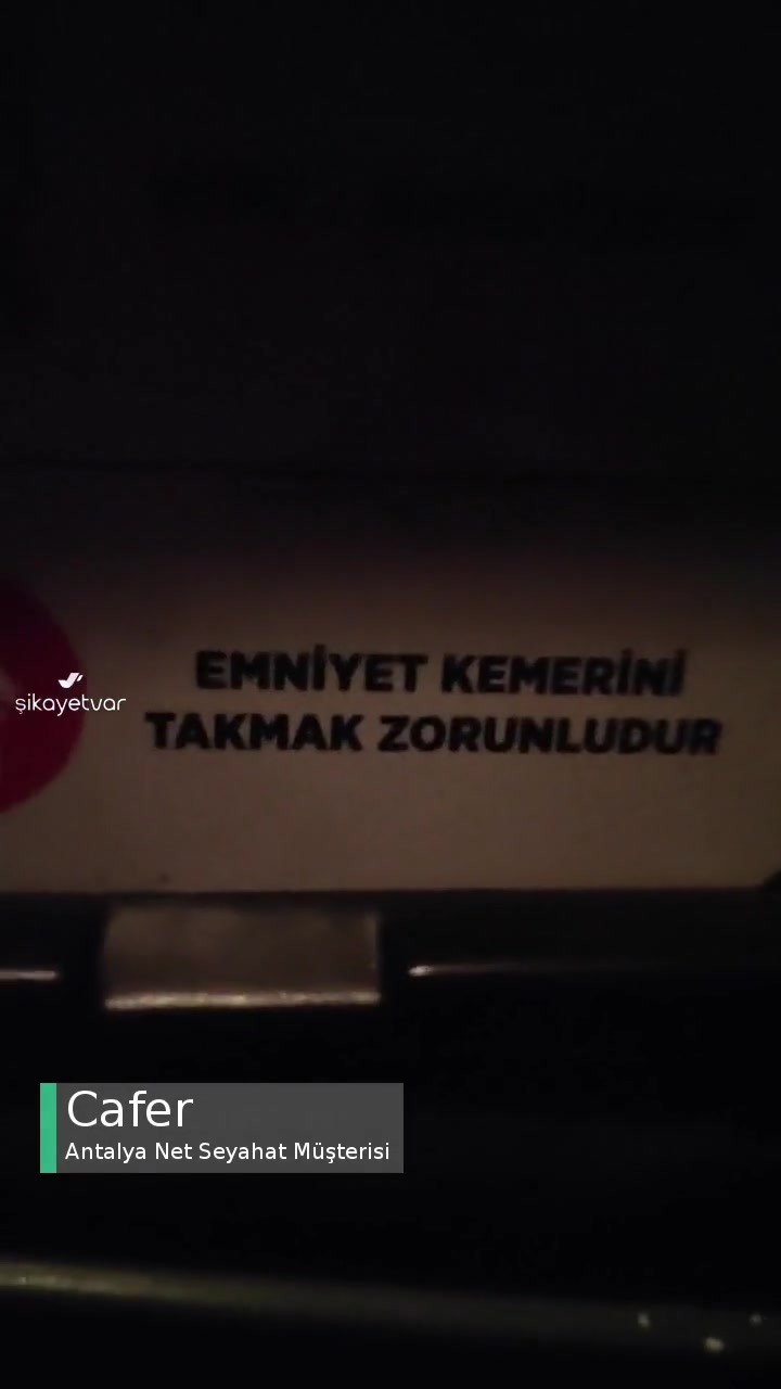 Antalya Net Seyahat Otobüsü Dökülüyor! videonun kapak resmi