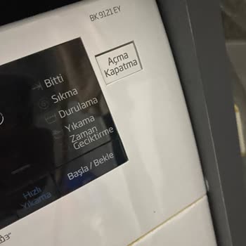 Elektrik Çarpması Ve Renk Solması Sorunu Yaşayan Beko Çamaşır Makinesi