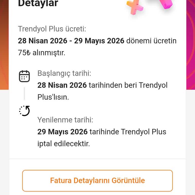Trendyol Plus Üyeliğinde Fatura Hatası Ve Ücretsiz Kargo Haklarının Tanımlanmaması