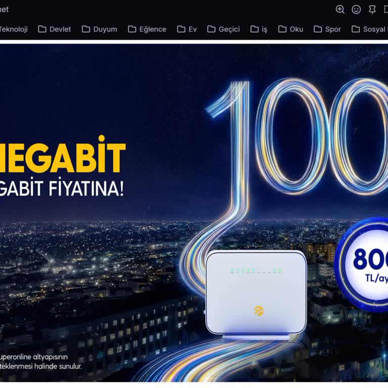 Mevcut Taahhütlü Müşterinin 1000 Mbps Paketi Yeni Müşteri Fiyatıyla Alması