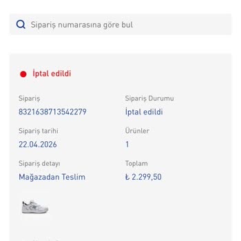 Intersport Kuponlu Sipariş İptaliyle Kampanya Avantajı Çalındı