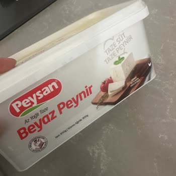 Aşırı Tuzlu Peysan Beyaz Peyniri İçin İade Talebi