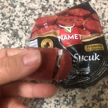 Namet Sucuğunda Keskin Metal Parçası Tespit Edildi, Çocuk Sağlığı Tehlikede