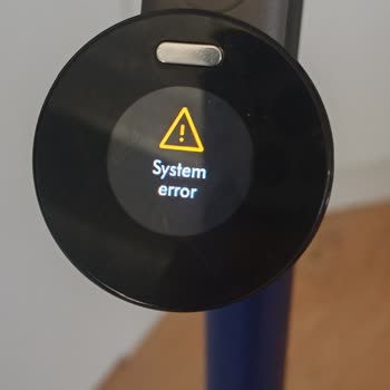 Dyson Wash G1’te Su Birikimi Ve Sürekli Hatalı Tank Uyarısı