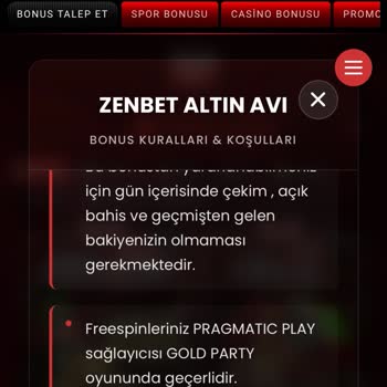 Zenbet Bonus Şartları Nedeniyle 18.000 TL Ödenmemesi