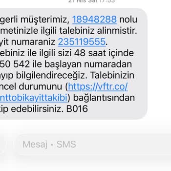 Vodafone’da Çelişkili Bilgi Ve Geri Dönüşsüz Şikayet Süreci