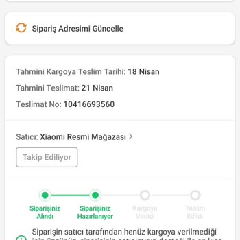 Xiaomi Siparişimin Sebepsiz İptali Ve Fiyat Artışı