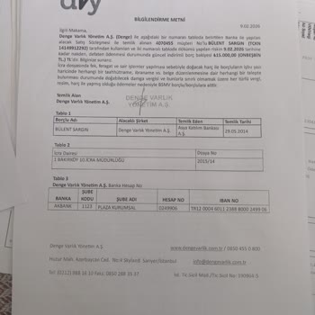 Haricen Tahsil Bildirimi Gönderilmediği İçin İcra Dosyam Açık Kalıyor