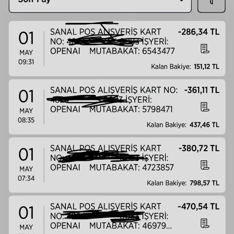 İzinsiz Çekilen 2.000 TL’lik İşlemler İçin Acil Güvenlik İncelemesi Ve İade Talebi