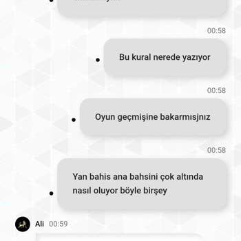 Yan Bahis Kazancım Haksız Şekilde Silindi Ve Geri İadesi Talep Ediyorum