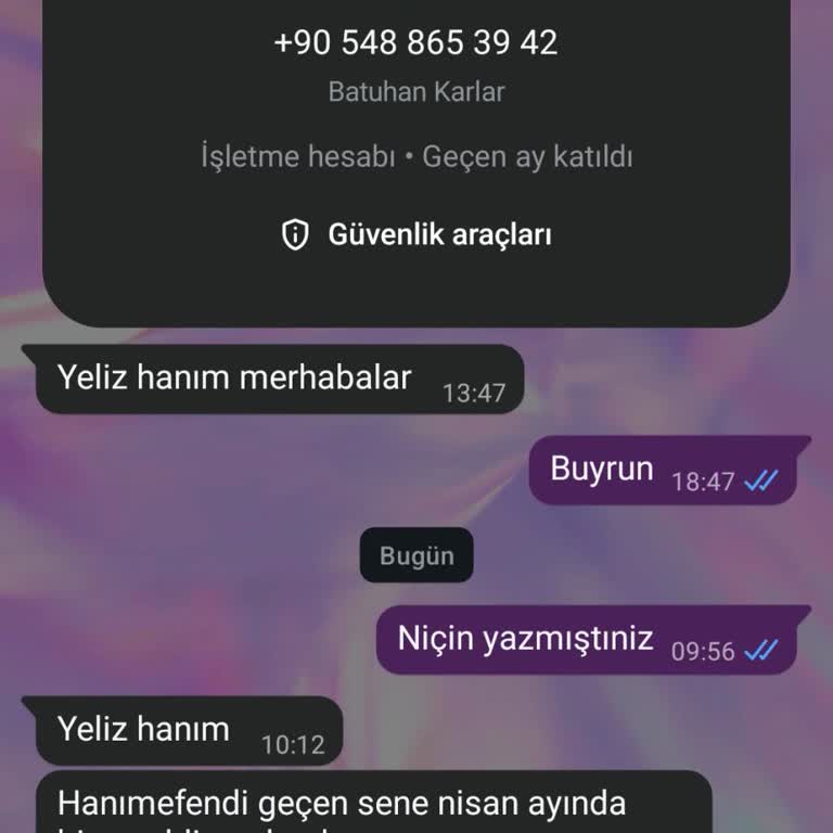 WhatsApp'ta Sahte Kurumsal Hesap Kişisel Bilgi Talep Ediyor