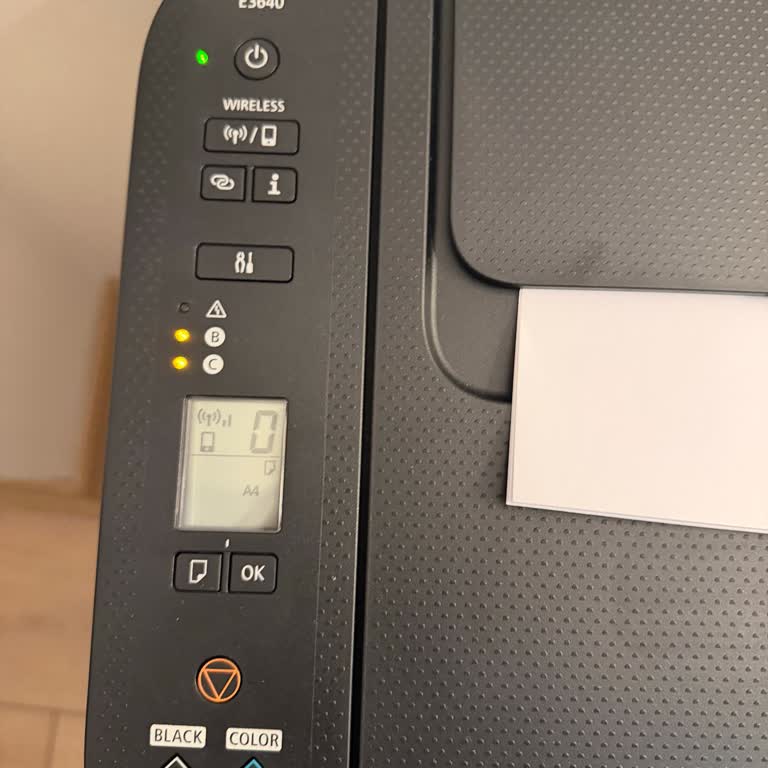 Canon E3640 Yazıcıda Sürekli Mürekkep Sorunu Ve Hızlı İade Talebi
