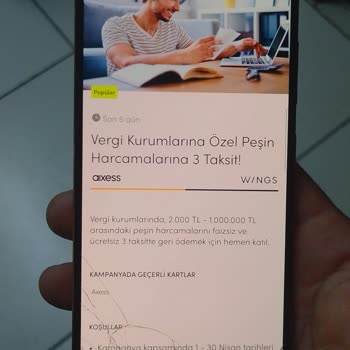 Akbank'tan Geç Katılım Gerekçesiyle Kampanya Ödülünün Reddedilmesi