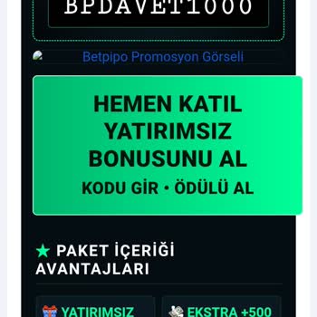 Betpipo’nun Yatırımsız Bonus İddiası Yanıltıcı