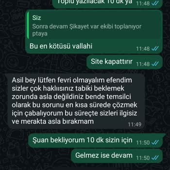 Para Çekme Talebimin Gecikmesi Ve Canlı Desteğin İlgisiz Tutumu