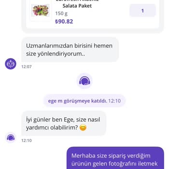 Getir Müşteri Hizmetinde Saygısız Davranış Ve Çözüm Eksikliği
