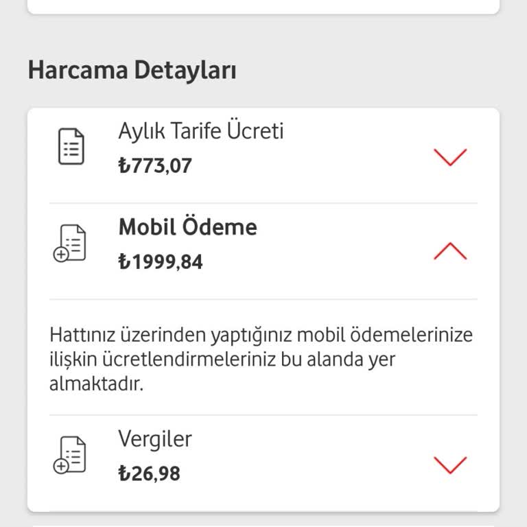 Vodafone Mobil Hat Üzerinde İzin Verilmeyen 1.999 TL Ödeme Ve Tam İade Talebi