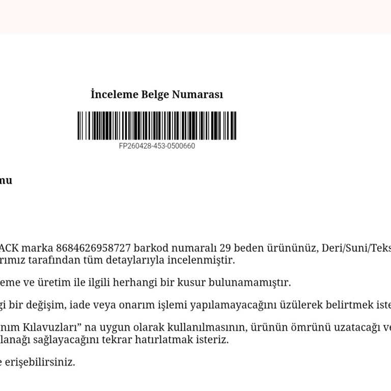 Ayıplı Lumberjack Ayakkabı İçin Değişim Ve İade Talebimin Haksız Reddi