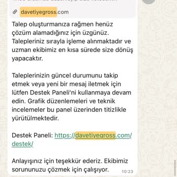 Hatalı Davetiye Baskısı Ve 10 Günlük Cevapsızlık