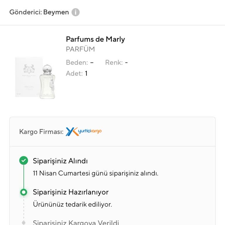Teslim Edilmeyen Parfüm Siparişi Ve Geri Ödeme Talebi